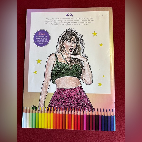 Taylor Swift Coloring Book - 32 Artistic Designs - Picture 3 of 6